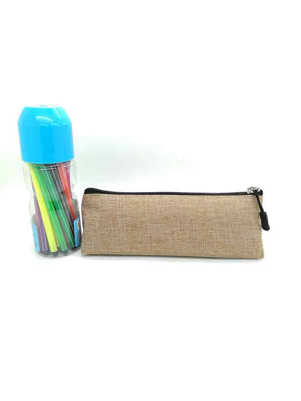 Triangle Large Capacity Pen Bag