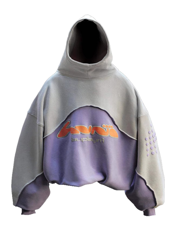 Trendy Casual Multicolored Printed Hoodie