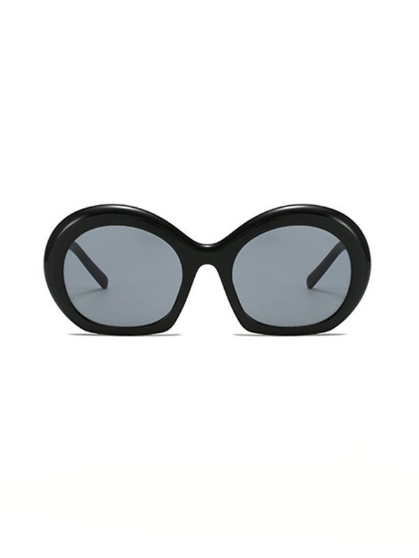 Chunky Round Frame Y2K Sunglasses