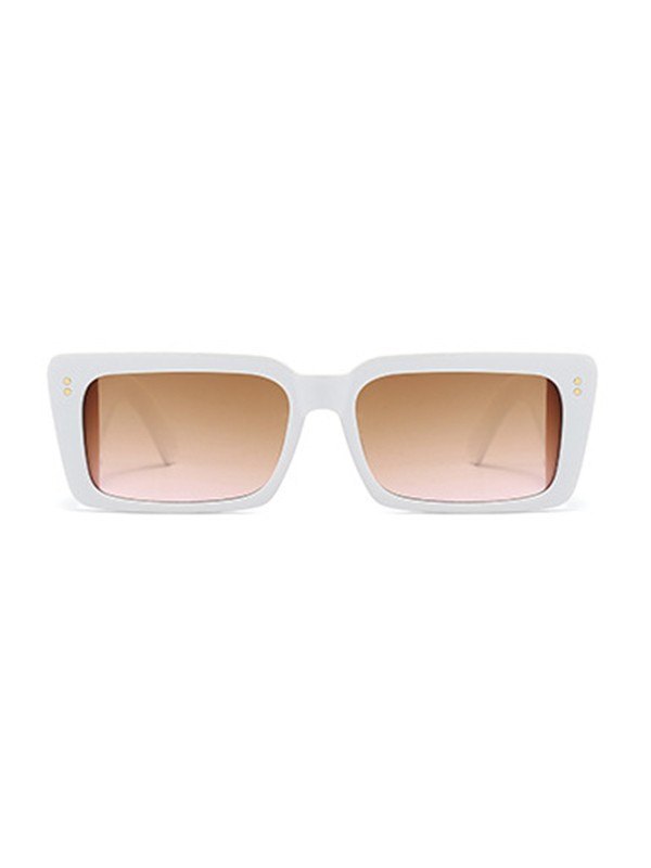 Square Frame Chunky Sunglasses