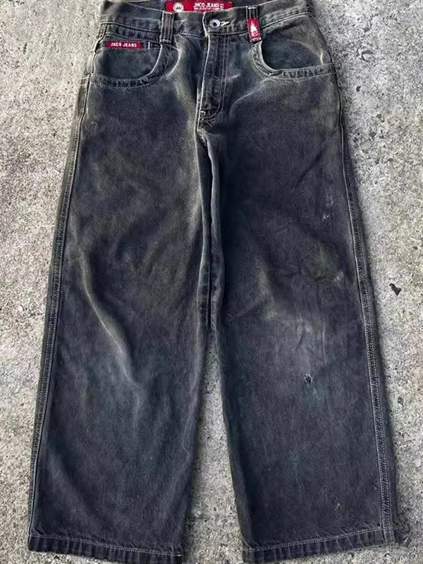 American Retro Hiphop Boyfriend Jeans