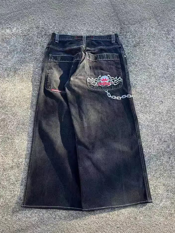 Retro Hip Hop Loose Boyfriend Jeans