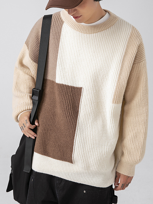 Loose Fashion Brand Thick Needle Sweater