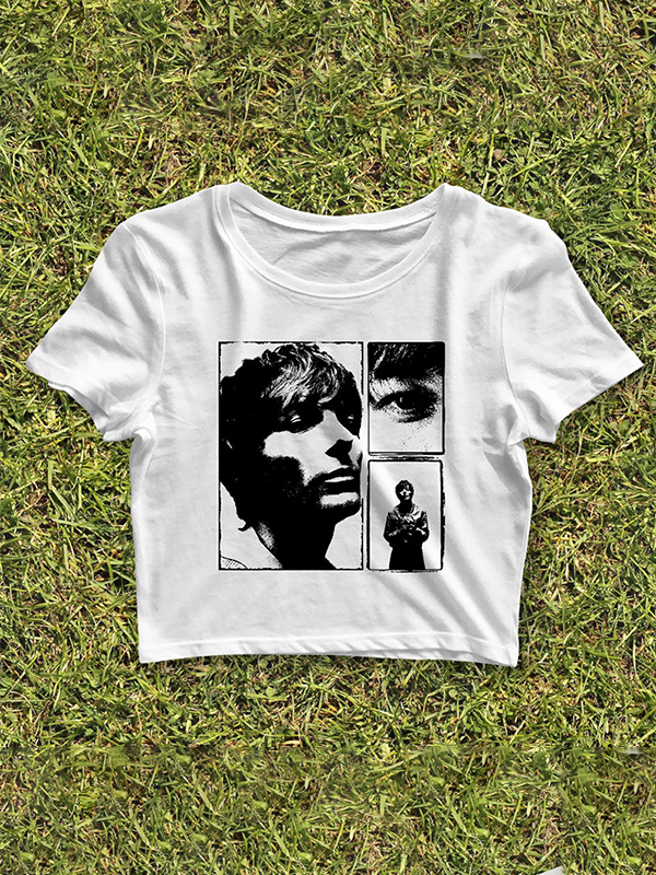 Vintage Cropped Short Sleeve Tee