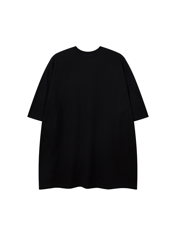 Men’s Casual Graphic Oversized Short Sleeve Tee