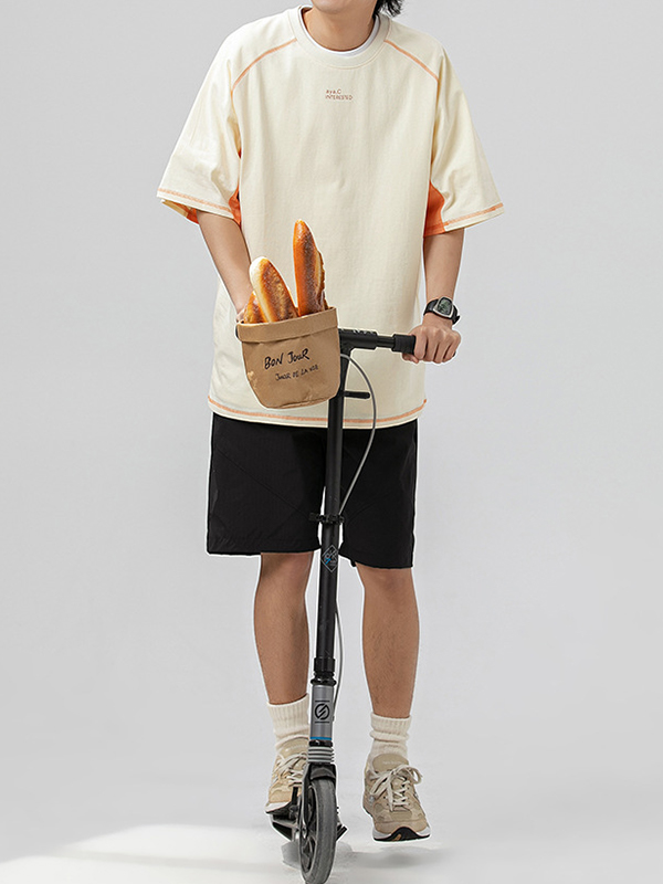 Men’s Raglan Oversized Short Sleeve Tee