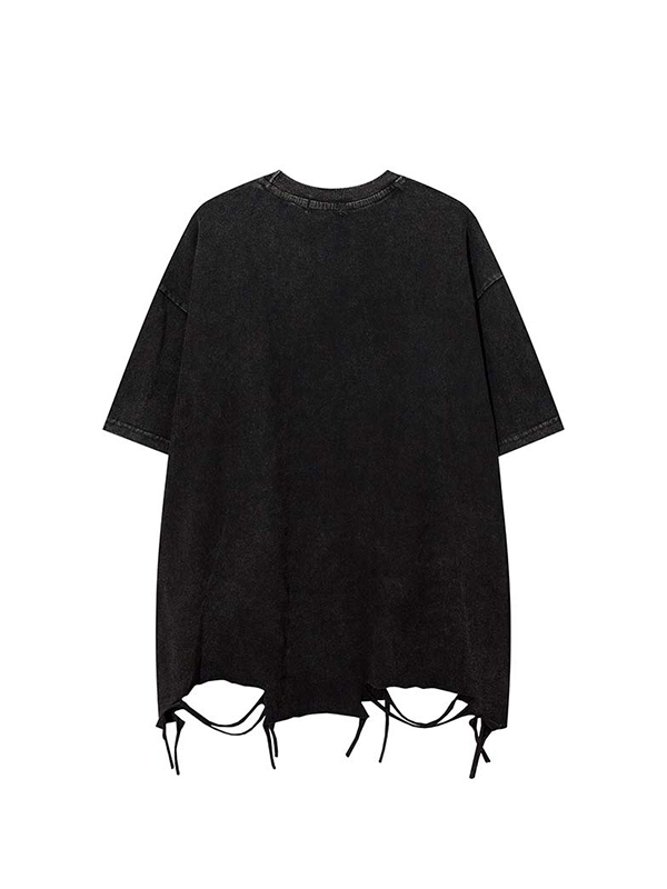 Men’s Irregular Oversized Short Sleeve Tee