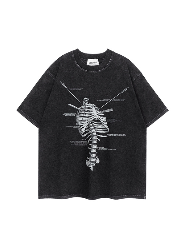 Men’s Printed Oversized Short Sleeve Tee
