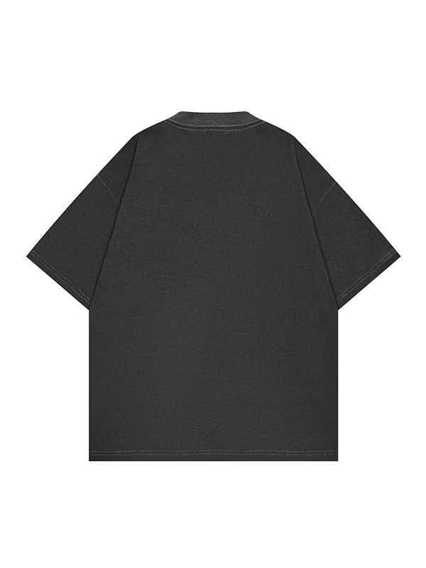 Men’s Spider Print Oversized Short Sleeve Tee