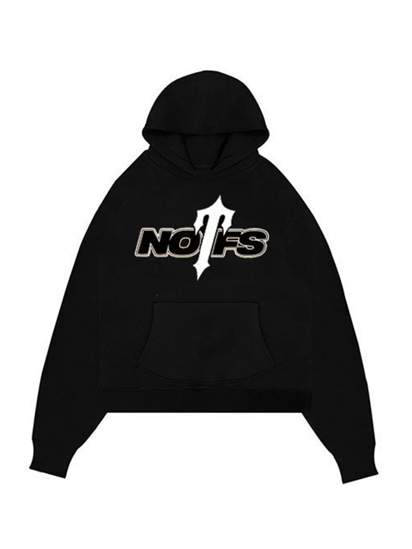 Men’s Cross Print Oversized Hoodie