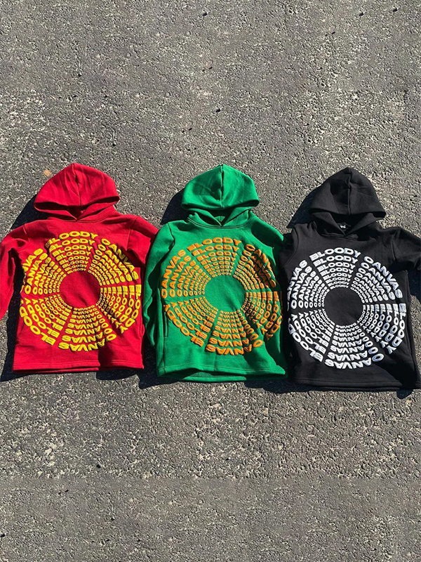 Men’s Printed Oversized Hoodie