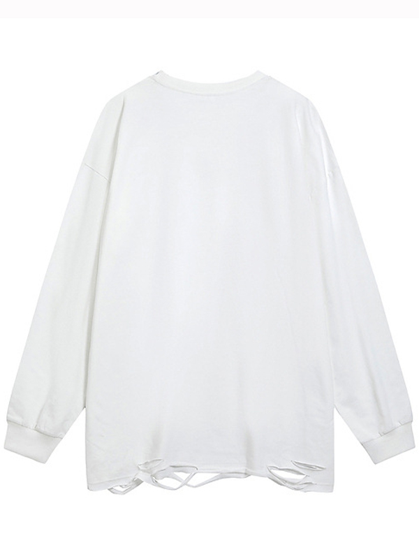 Men’s Street Oversized Long Sleeves Tee