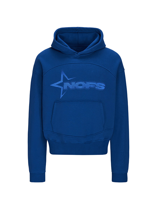 Men’s Lettering Embroidered Oversized Hoodie