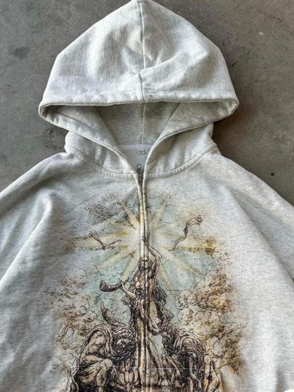 Retro Oversized Hoodie