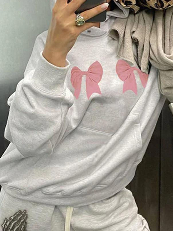 Bow Oversized Hoodie