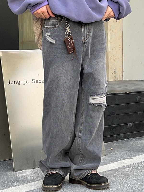 Men’s Ripped Loose Jeans
