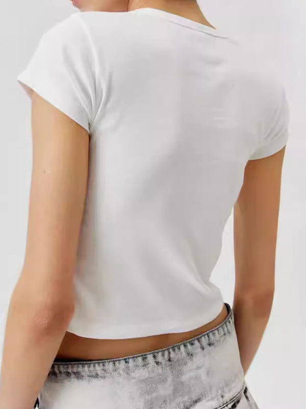 Tiger Print Short Sleeve Tee