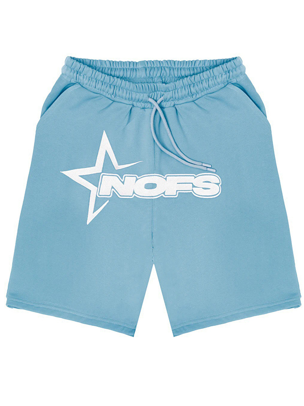 Men’s Printed Sweatshirt Shorts