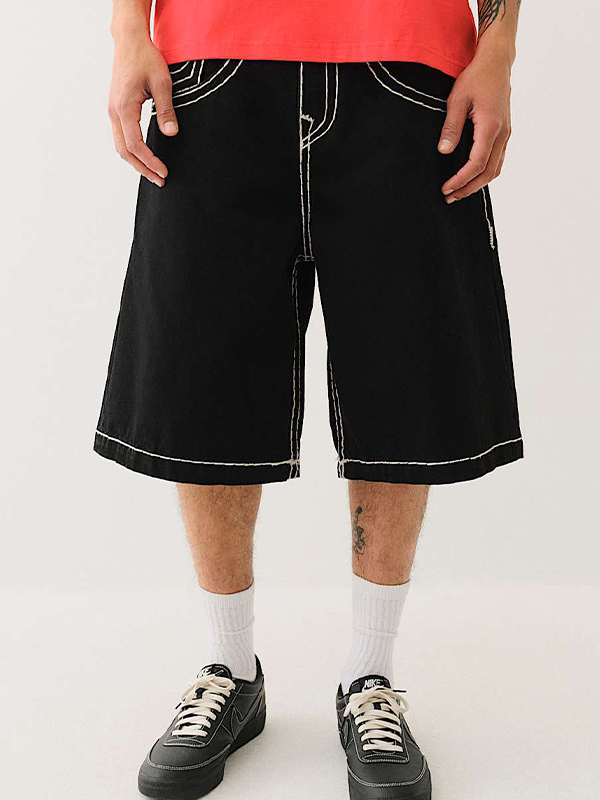 Men’s Street Loose Fit Denim Shorts