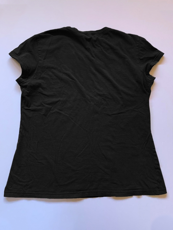 Vintage Brown Butterfly Print Short Sleeve Tee