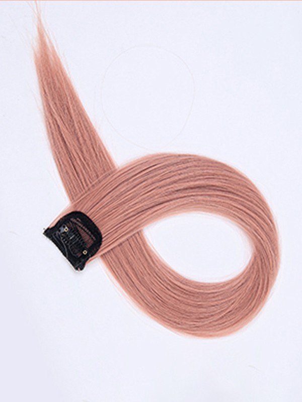2pcs Straight Long Clip In Hair Extension