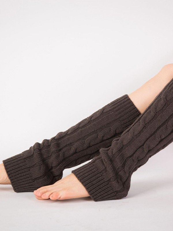 Winter Warm Cable Knit Leg Warmer
