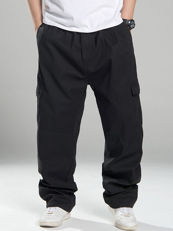 Men’s Fleece Lined Casual Cargo Pants