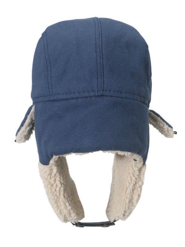 Paneled Warm Fleece Trapper Hat