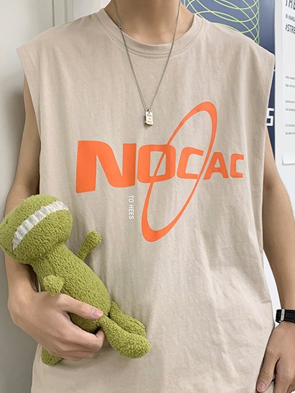 Men’s Logo Printed Vest