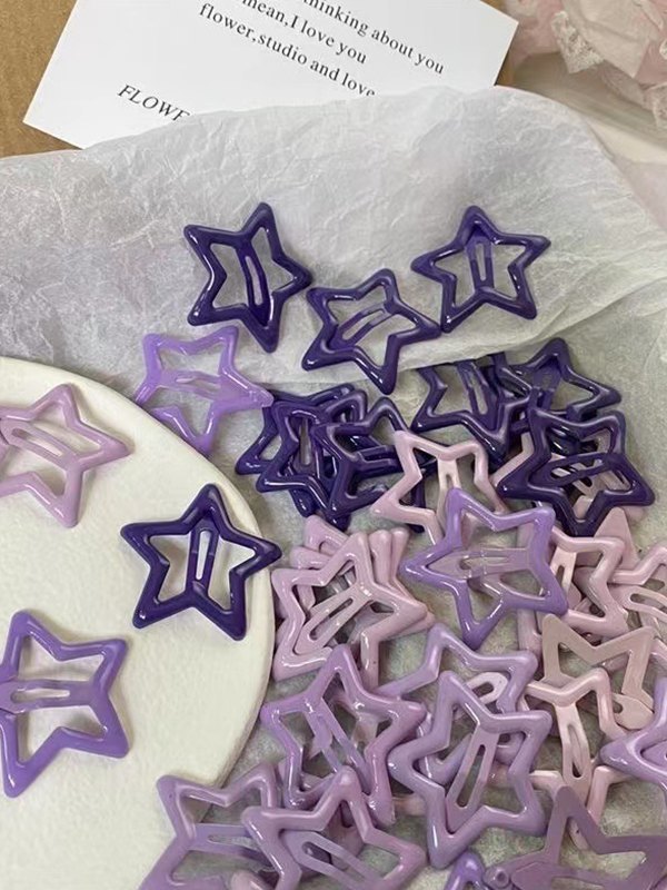 1pc Star Pattern Hair Clip