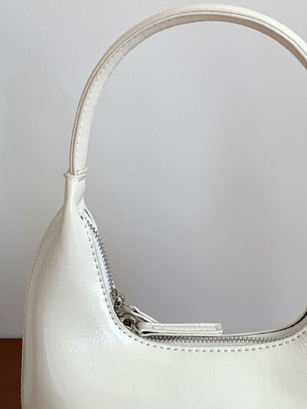 French Versatile Solid Color Shoulder Bag