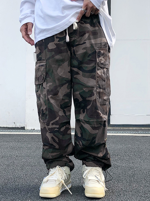Men’s Retro Camouflage Cargo Pants