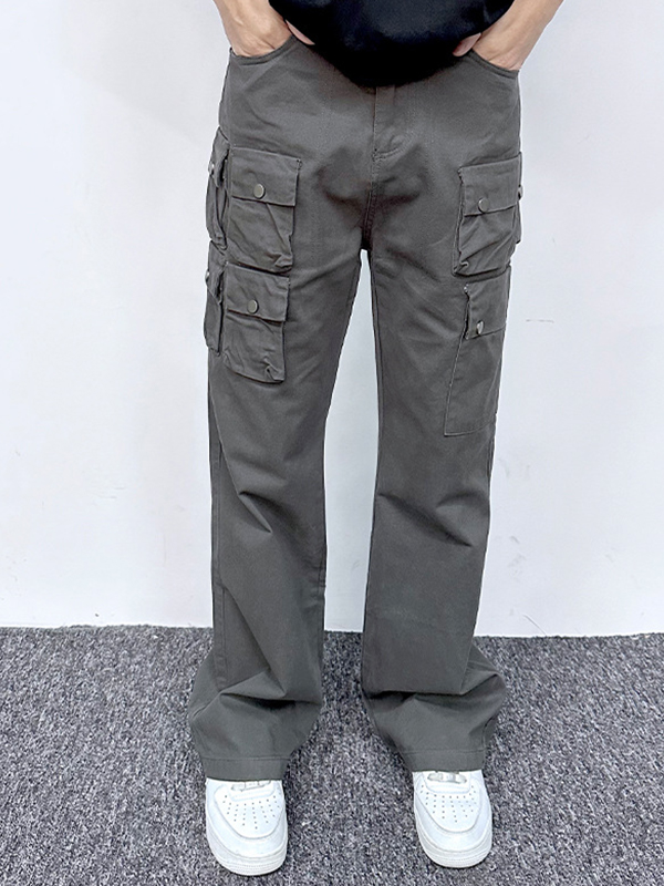 Men’s Multi Pocket Casual Loose Cargo Pants