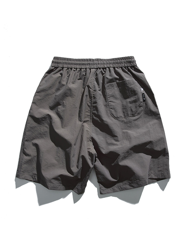 Men’S Plain Athleisure Loose Shorts